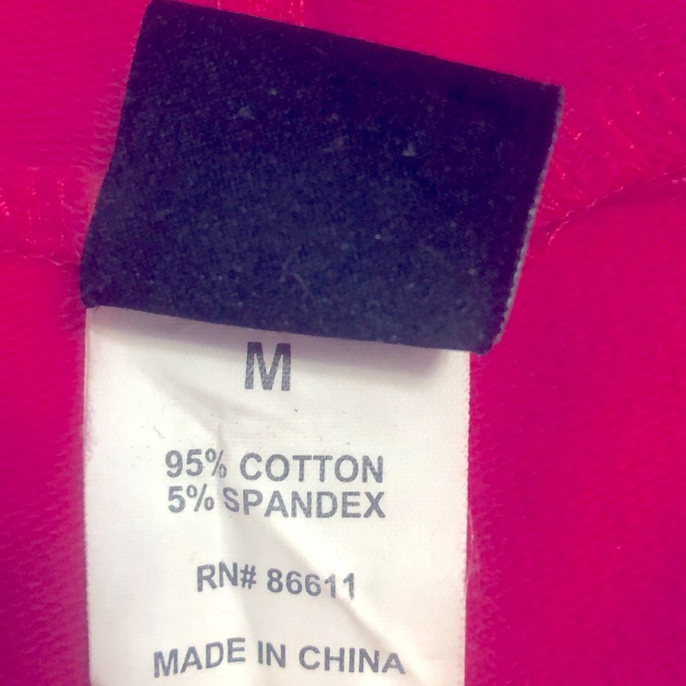 (RARE) SO*CAL HOT PINK LONG SLEEVE HOODIE DRESS - Picture 6 of 6